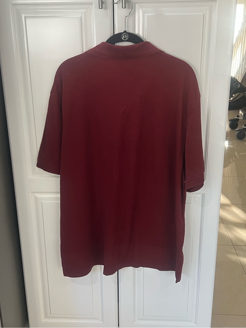 Roundtree and Yorke men’s burgundy Polo shirt size XL - Picture 3 of 4